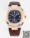 3K Factory Launches Patek Philippe Fake Watches Nautilus 5980 Blue Dial – V2 Version 