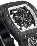 RM Factory Richard Mille RM055 Replicas : The Ultimate Black Carbon Fiber Case