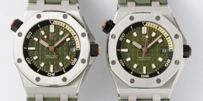 APS Audemars Piguet 15720ST Watch Details Comparison