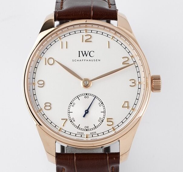 ZF Factory Fake Watch IWC Portugieser IW358306 Rose Gold Case – A Masterpiece of Minimalist Luxury