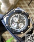 APS Factory Fake Watches Audemars Piguet Royal Oak Offshore 26400SO.OO.A002CA.01 Black Bial Review & Release