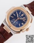 3K Factory Launches Patek Philippe Fake Watches Nautilus 5980 Blue Dial – V2 Version 