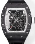 RM Factory Richard Mille RM055 Replicas : The Ultimate Black Carbon Fiber Case