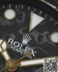 DIW Custom Rolex Fake Sea-Dweller Carbon Fiber Case Gold Bezel – A Fusion of Luxury and Innovation