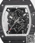 RM Factory Richard Mille RM055 Replicas : The Ultimate Black Carbon Fiber Case