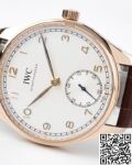 ZF Factory Fake Watch IWC Portugieser IW358306 Rose Gold Case – A Masterpiece of Minimalist Luxury