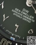 DIW Custom Fake Rolex Sea-Dweller Black Arabic Numeral Scale Watch – A Cutting-Edge Evolution of a Classic