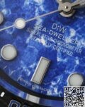 DIW Custom Fake Rolex Sea-Dweller Carbon Fiber Case Blue Dial – A Fusion of Modern Craftsmanship and Iconic Design