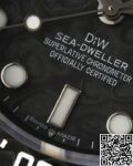 DIW Custom Rolex Replica Sea-Dweller Carbon Fiber Case White Scale – A Revolution in Modern Dive Watches