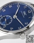 ZF Factory Replica IWC Portugieser Watch IW358305 Blue Dial – A Masterpiece of Simplicity and Elegance