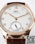 ZF Factory Fake Watch IWC Portugieser IW358306 Rose Gold Case – A Masterpiece of Minimalist Luxury