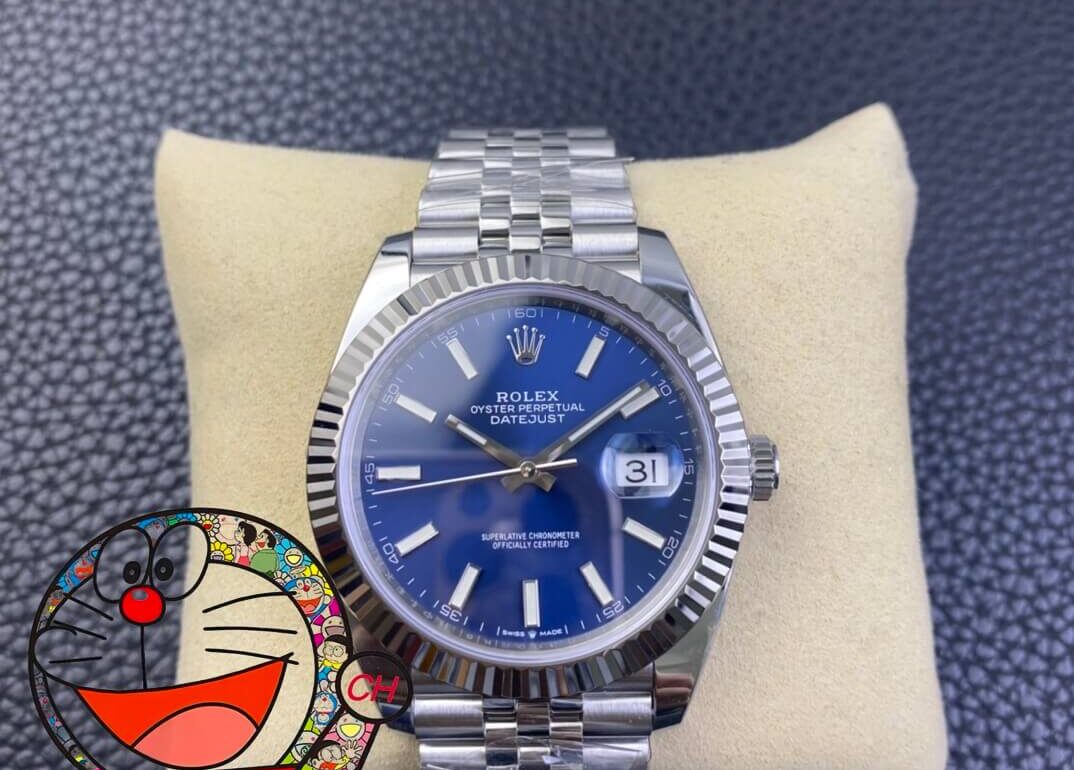 Clean Factory Rolex Datejust 126334 With Blue Dial Replica Watch