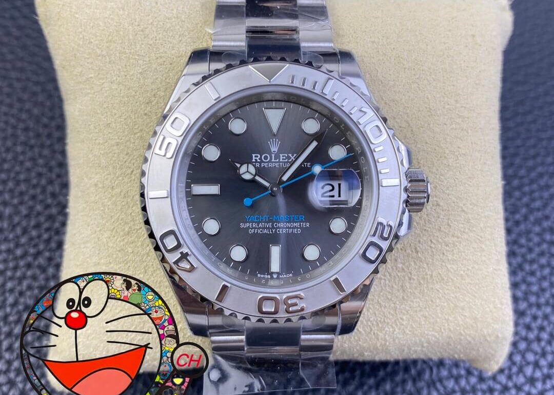 Rolex Grey Yacht Comparison Of The CLEAN Factory 126622