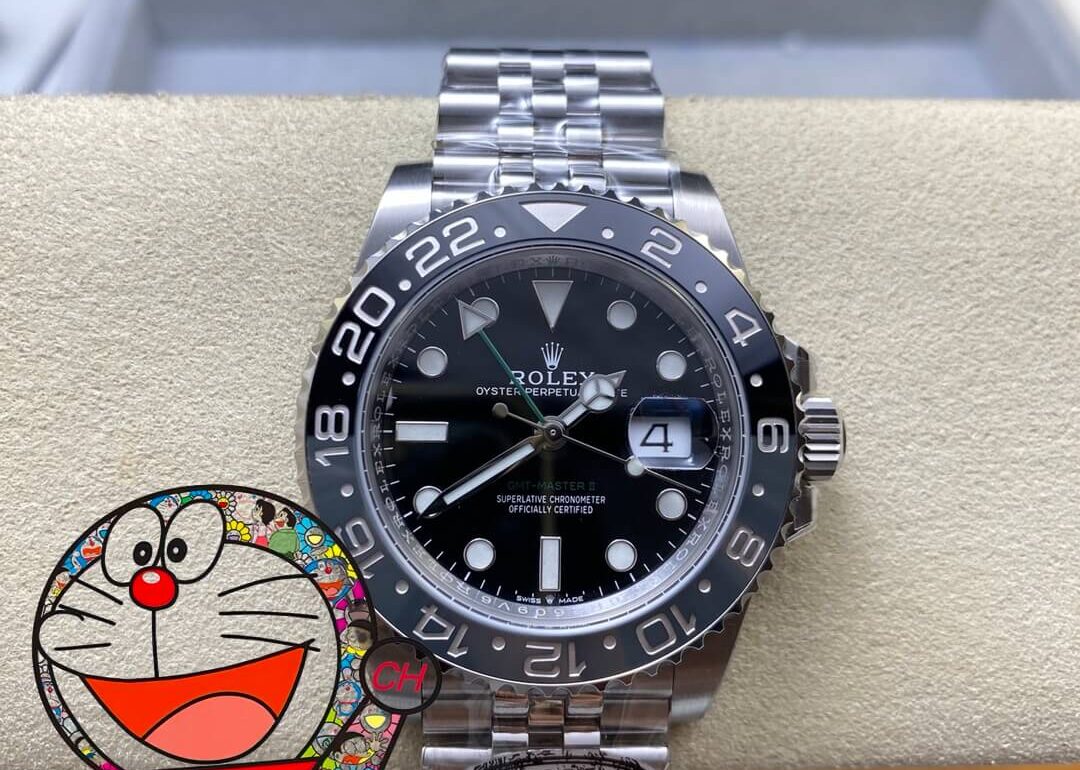 Rolex Greenwich Pidan Bezel Clean Factory Black And Gray Bezel