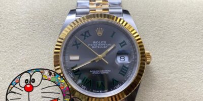 Rolex Golden Green Datejust Clean Factory 41mm With 3235