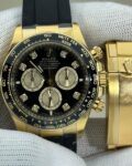 Clean Factory's New Rubber Strap Rolex Daytona Fake M126518LN-0006 Diamond Scale