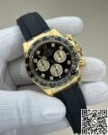 Clean Factory's New Rubber Strap Rolex Daytona Fake M126518LN-0006 Diamond Scale