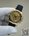 Clean Factory's New Rubber Strap Gold Rolex Daytona Replica Watch M126518-0010