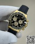 Clean Factory's New Rubber Strap Rolex Daytona Fake M126518LN-0006 Diamond Scale